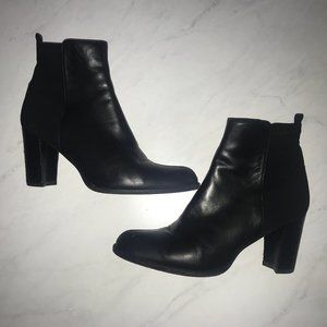 Stuart Weitzman 5050 Booties "Otherhalf" in Black